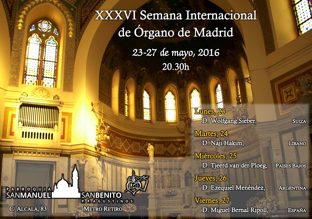 XXXVI Semana Internacional de Órgano de Madrid